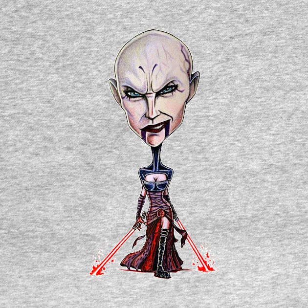 Chibi Ventress by tabslabred